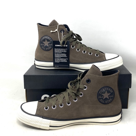 Converse Chuck Taylor High Women Shoe Engine Smoke Suede Casual Sneakers A05372C - Picture 4 of 9